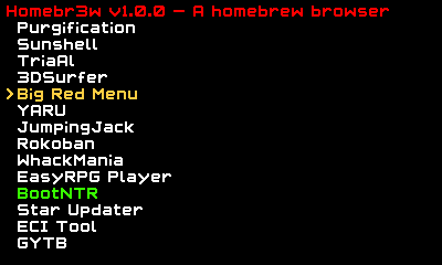 homebrew launcher cia 3ds